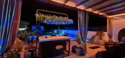 Tlocrt objekta MEERBLICK DUPLEX POOL-VILLA REGIRMA DELUXE bis 8 Personen