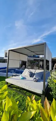 Vrt u objektu MEERBLICK DUPLEX POOL-VILLA REGIRMA DELUXE bis 8 Personen