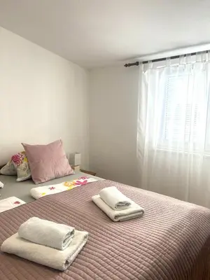 Krevet ili kreveti u jedinici u objektu Apartments Magdalena