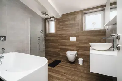 Kupaonica u objektu Mango Tourist Apartment