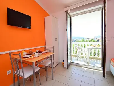 TV i/ili zabavni centar u objektu Apartments Zadro