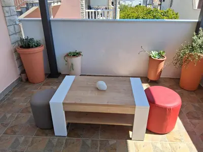 Balkon ili terasa u objektu Apartman Margita