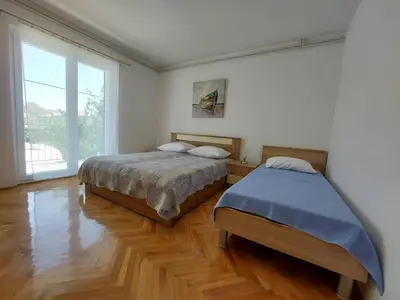 Krevet ili kreveti u jedinici u objektu NEW! Apartments with shared pool, Vodice