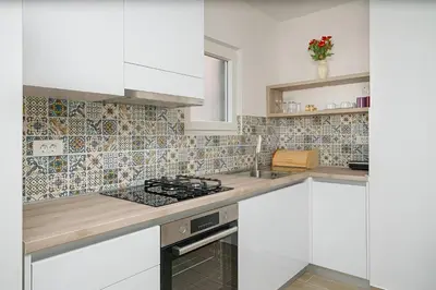 Kuhinja ili čajna kuhinja u objektu NEW! Pool Holiday House 2+1 in Vodice