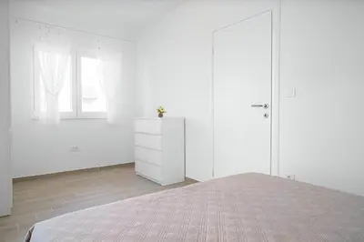 Krevet ili kreveti u jedinici u objektu NEW! Pool Holiday House 2+1 in Vodice
