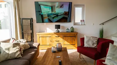 TV i/ili zabavni centar u objektu Villa Alacinda