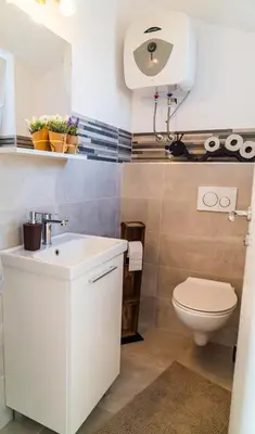 Kupaonica u objektu Villa Alacinda
