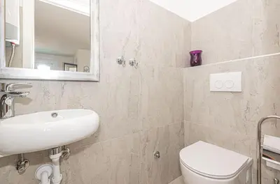 Kupaonica u objektu Holiday house with a swimming pool Vodice - 21991