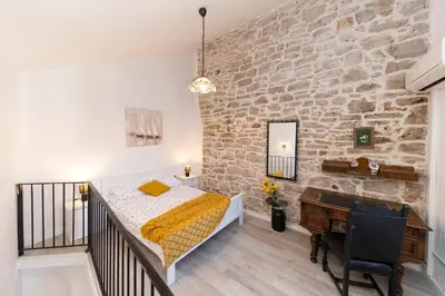 Krevet ili kreveti u jedinici u objektu Villa Agora - Betina