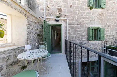 Balkon ili terasa u objektu Villa Agora - Betina