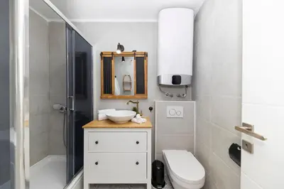 Kupaonica u objektu Villa Agora - Betina