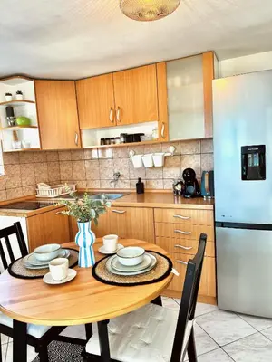 Kuhinja ili čajna kuhinja u objektu Apartments Lorena