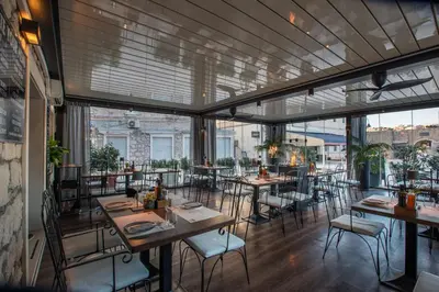 Restoran ili neka druga zalogajnica u objektu Pansion Kamenar 2