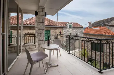 Balkon ili terasa u objektu Pansion Kamenar 2