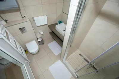 Kupaonica u objektu Pansion Kamenar 2