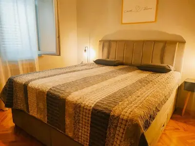 Krevet ili kreveti u jedinici u objektu Apartments with parking space Zablace, Sibenik - 22255