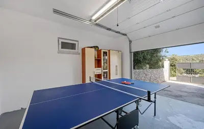 Stolni tenis u objektu 3 Bedroom Stunning Home In Dvornice ili u blizini