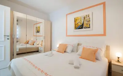 Krevet ili kreveti u jedinici u objektu Apartments Vuckovic