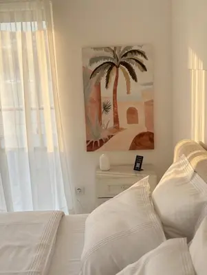 Krevet ili kreveti u jedinici u objektu Basic Mansion Mandalina