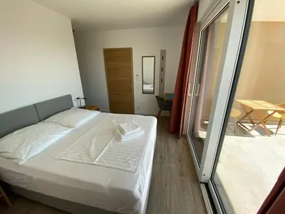 Krevet ili kreveti u jedinici u objektu Villa Leonardo