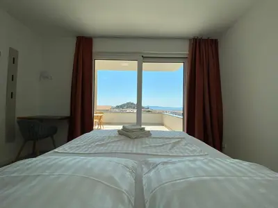 Krevet ili kreveti u jedinici u objektu Villa Leonardo