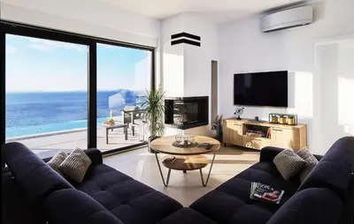 TV i/ili zabavni centar u objektu Villa Infinity View