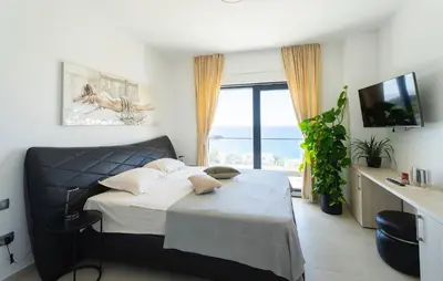 Krevet ili kreveti u jedinici u objektu Villa Infinity View