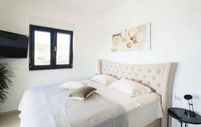 Krevet ili kreveti u jedinici u objektu Villa Infinity View