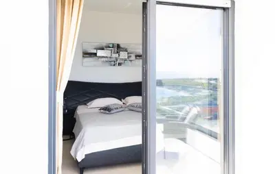 Krevet ili kreveti u jedinici u objektu Villa Infinity View