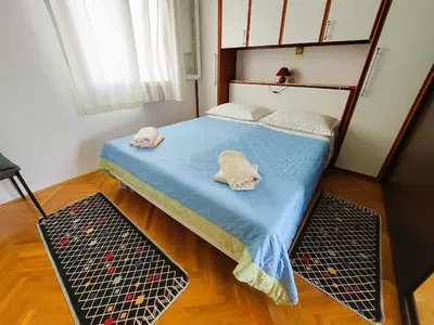 Krevet ili kreveti u jedinici u objektu Bay Serenity apartments - Raslina