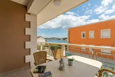 Balkon ili terasa u objektu Flores Luxury Suites-Rogoznica