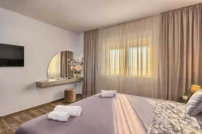 Krevet ili kreveti u jedinici u objektu Villa Moderna