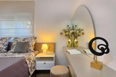 Krevet ili kreveti u jedinici u objektu Villa Moderna