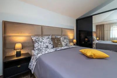 Krevet ili kreveti u jedinici u objektu Luxury Villa Harmonia