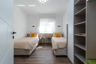 Krevet ili kreveti u jedinici u objektu Luxury Villa Harmonia