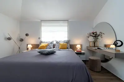 Krevet ili kreveti u jedinici u objektu Luxury Villa Harmonia