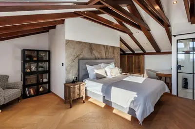 Krevet ili kreveti u jedinici u objektu Villa Cypress Estate