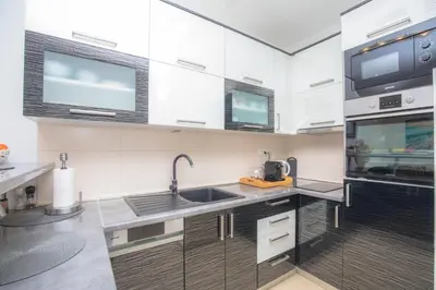 Kuhinja ili čajna kuhinja u objektu Apartment Mama