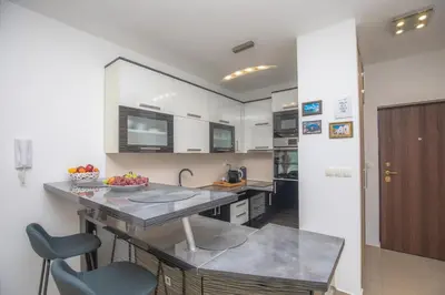 Kuhinja ili čajna kuhinja u objektu Apartment Mama