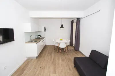 Kuhinja ili čajna kuhinja u objektu Olive Tree Apartments 2