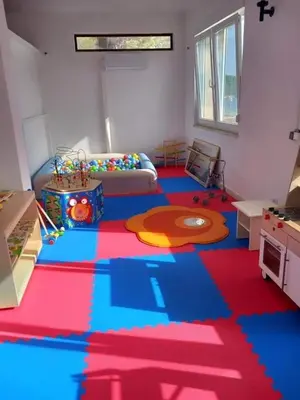 Krevet ili kreveti u jedinici u objektu Mobile home Jezera Murter Comfort