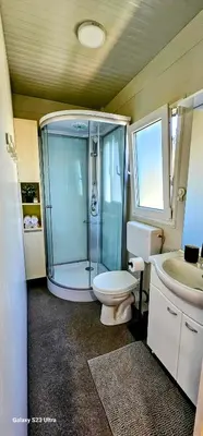 Kupaonica u objektu SAK MOBILE Home Pirovac II