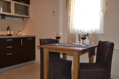 Kuhinja ili čajna kuhinja u objektu Apartments Kodzoman