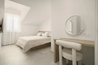 Krevet ili kreveti u jedinici u objektu Penthouse villa Bianca Vodice
