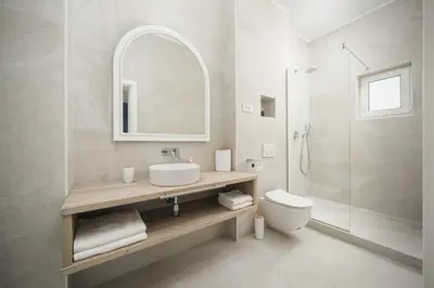 Kupaonica u objektu Penthouse villa Bianca Vodice