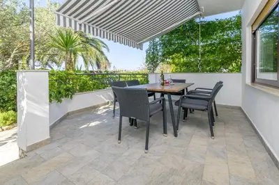 Balkon ili terasa u objektu Ferienhaus Dijana