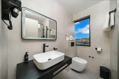 Kupaonica u objektu SeeSea Hotel