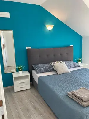 Krevet ili kreveti u jedinici u objektu Apartments Tina