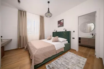Krevet ili kreveti u jedinici u objektu Villa Sunčica