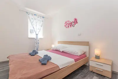 Krevet ili kreveti u jedinici u objektu Holiday Home Family Fun